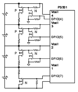 PS501外置電池平衡電路