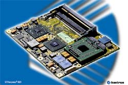 Kontron ETXexpress-690 COM Express module graphics engine