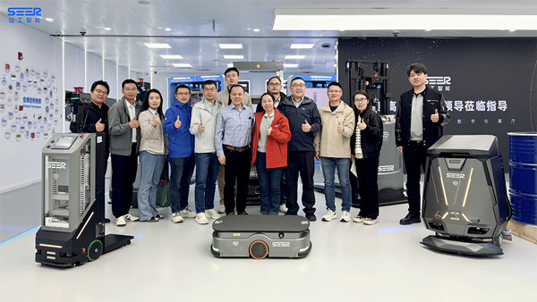 高露潔代表團到訪仙工智能總部，合作伙伴關(guān)系再升級